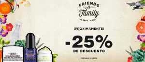 kiehls friends and family octubre 2020